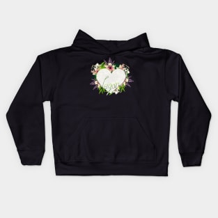 Vegan Love Kids Hoodie